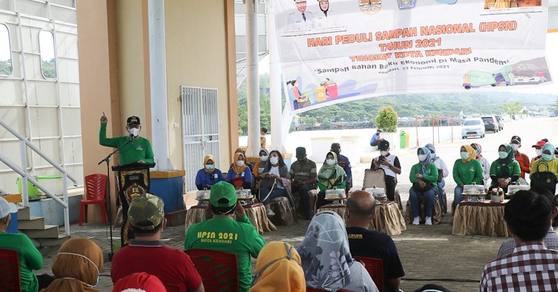 Peringati Hari Peduli Sampah, Wali Kota Minta Warga Belajar Olah Sampah