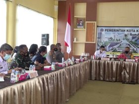 Sosialisasi Program Kapolri, Kapolda Sultra Temui Wali Kota Kendari