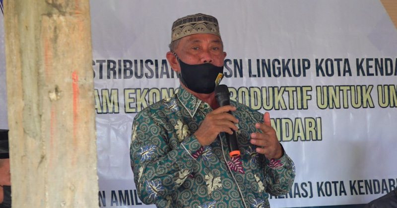 Baznas Kendari Bagikan ZIS ASN, Target 400 UMKM