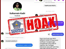 Akun Facebook Milik Wali Kota Kendari Dipalsukan