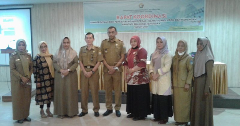 Dinas Koperasi UMKM Sultra Gelar Rakor Bersama 17 Kabupaten/Kota