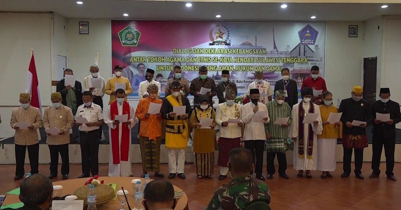 Satukan Persepsi, FKUB Gelar Diskusi dan Deklarasi Lintas Tokoh Umat Beragama