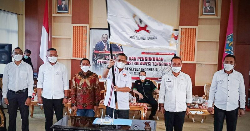Dikukuhkan Ketua ISSI Sultra, Sulkarnain Kadir: Akan Ada Tour de Anoa