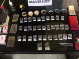 Pengedar Narkoba di Kendari Ditangkap, 34 Saset Sabu Siap Edar Disita Polisi