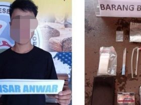 Polisi Amankan Seorang Pemuda Pengedar Sabu di Kendari