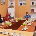 Kunker di Kendari, Ketua PAEI dan CDC Sambangi Wali Kota