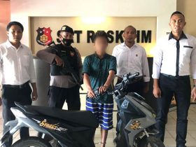 Polisi Bekuk Pelaku Penggelapan Motor Teman Sendiri