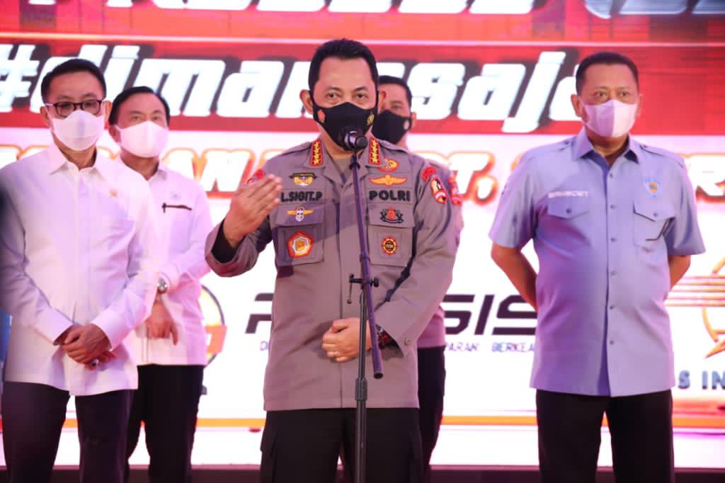 Kapolri Resmikan Aplikasi SINAR, Perpanjang SIM Bisa dari Rumah