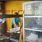 Empat Kios Terbakar di Pasar Andonouhu, Kerugian Ditaksir Rp56 Juta