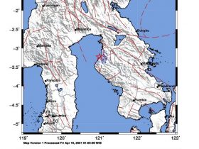 Gempa 3,5 SR Guncang Wilayah Pakue Kolaka Utara