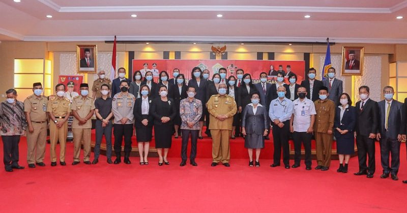 Kukuhkan Pengurus Lembaga LPPD, Gubernur : Mari Kita Junjung Tinggi Toleransi Beragama