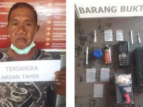 Polisi Meringkus Pengedar Sabu di Sebuah Rumah di Jalan Mekar Kendari