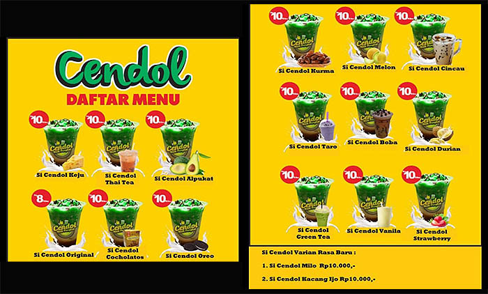 Kuliner Tradisional, 'Cendol Naik Pangkat' Tawarkan Harga Ramah