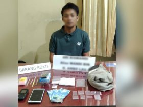 Sembunyikan Sabu di Tisu, Polisi Amankan Pria Warga Kelurahan Kasilampe Kendari