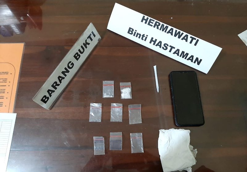 Sembunyikan Sabu 2,26 Gram, Wanita Asal Kampung Salo Diamankan Polisi