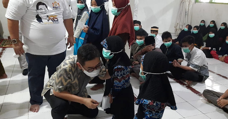 Safari ke Sultra, Arsjad Rasjid Bantu Rehabilitasi Panti Asuhan