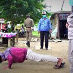 36 Orang Terjaring Sanksi Sosial dalam Perpanjangan Operas Yustisi di Perbatasan Kendari