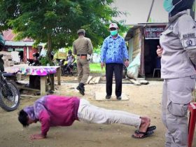 36 Orang Terjaring Sanksi Sosial dalam Perpanjangan Operas Yustisi di Perbatasan Kendari