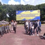 Gelar Simulasi, Polda Sultra : Ini Posisi Aman Bagi Wartawan Saat Liputan Demonstrasi