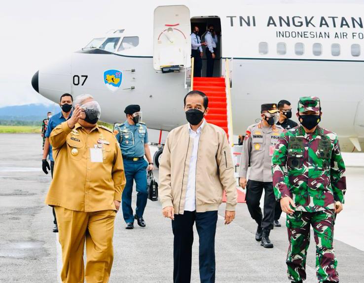 Kunjungi Kendari, Presiden Ingin Pastikan Pemda Aktif dalam Penanganan Covid-19