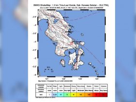 Gempa Berkekuatan 2, 6 SR Guncang Konda