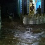 Kali Meluap, Banjir Genangi Sejumlah Rumah di Desa Puusawa Jaya Konawe
