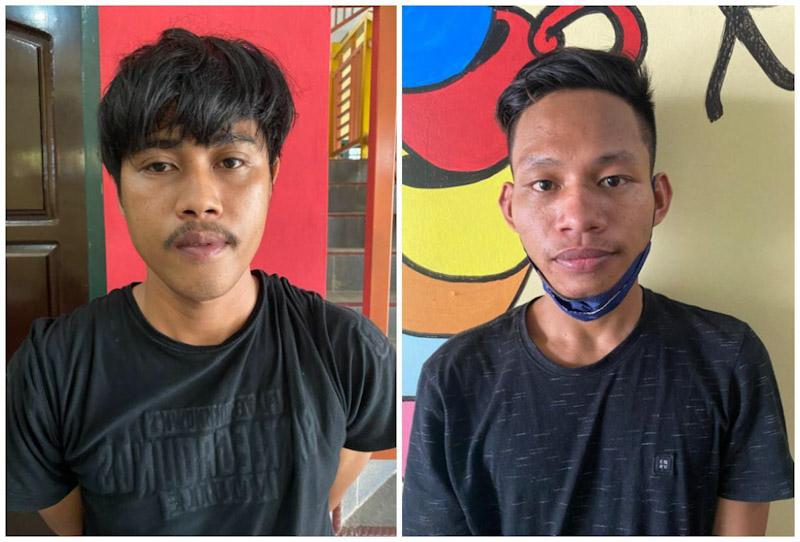 Kedua Pelaku Terduga Penipuan R dan IA