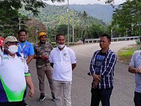 Anton Timbang Pantau Latihan 2 Pembalap Muda Perwakilan Sultra Pada PON XX Papua