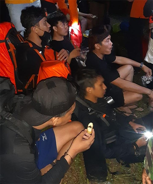 36 Mahasiswa yang Terjebak di Gunung Konawe Usai Pengibaran Bendera Berhasil Dievakuasi