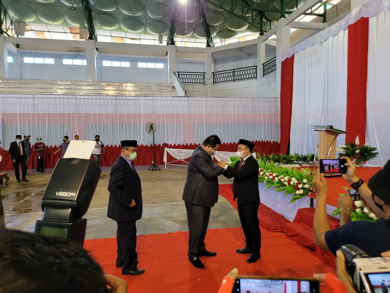  Dr Harmin Dilantik Jadi  Pj Sekda, Ini Pesan Bupati Muna