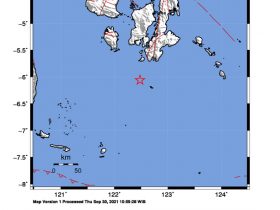 Gempa Berkekuatan 3.9 SR Guncang Busel, BMKG Kendari : Akibat Aktivitas Sesar Lokal