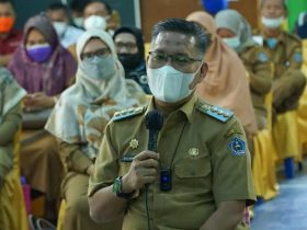 Hari Pertama PTM, Wali Kota Kendari Dialog dengan Kasek