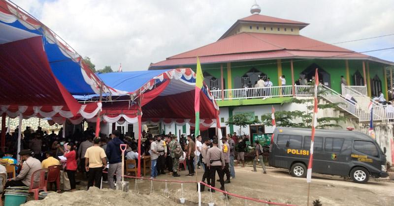 Polres Konawe Gelar Vaksinasi Covid 19 di Ponpes Al Ikhlas Amberi