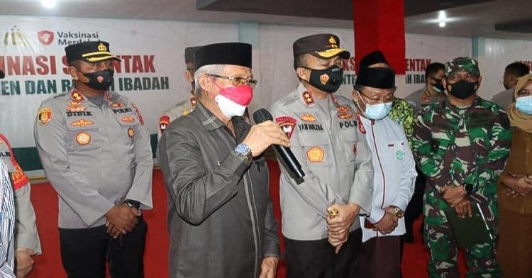 Vaksinasi Serentak, Polda Sultra Target Hingga 2,5 Juta Orang