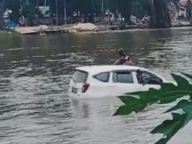 Mobil Tenggelam di Sungai Konaweha, 5 Orang Selamat dan 3 Orang Hilang