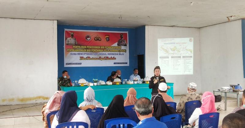 Sosialisasi P4GN, Polda Sultra Libatkan RW dan Mahasiswa di Konawe