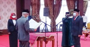 Wagub Sultra Lantik Pj Sekda Sekaligus Plh Bupati Koltim