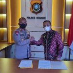 Mudahkan Pelayanan Hukum, Polres Konawe dan PN Unaaha Teken MoU E Pandu
