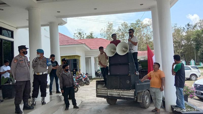 Soroti Proyek BWS, LSM GERAK Datangi Gedung DPRD Konawe