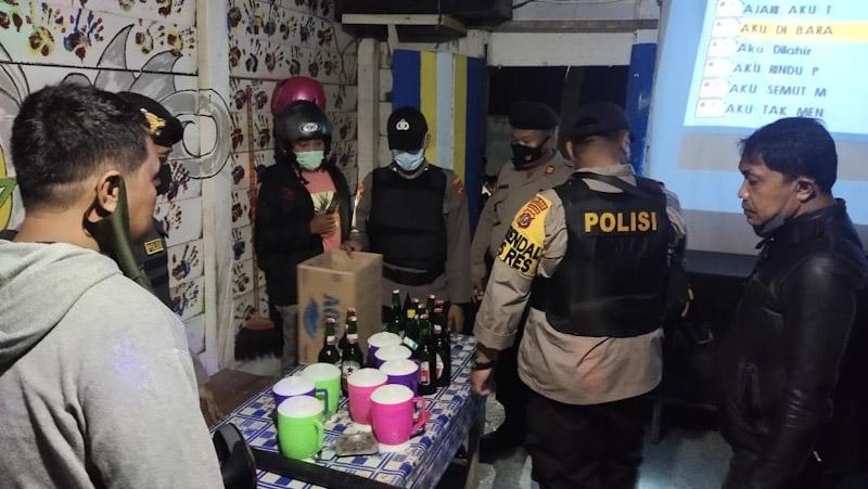 Jelang Kunjungan Presiden, Polres Konawe Sidak Penjual Miras