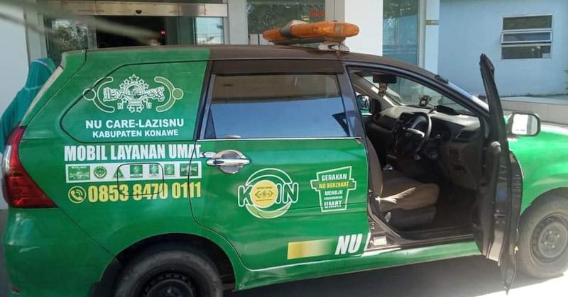 Ringankan Beban Warga Tak Mampu, Lazisnu Konawe Siap Ambulans Gratis
