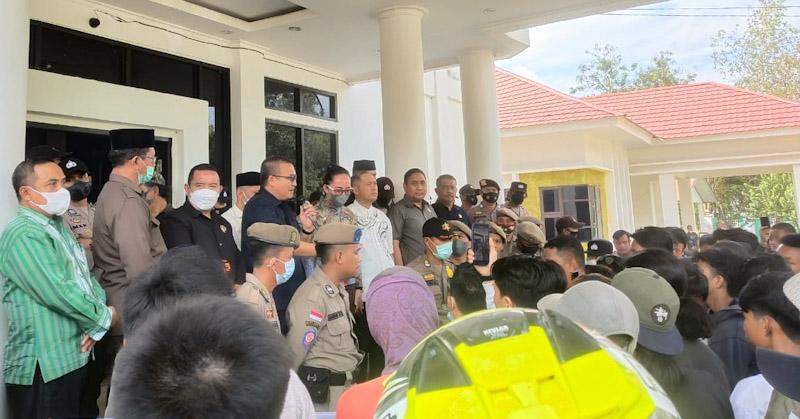 Dukung Pembangunan Bendungan Ameroro, Aktivis dan Masyarakat Konawe Gelar Aksi Damai