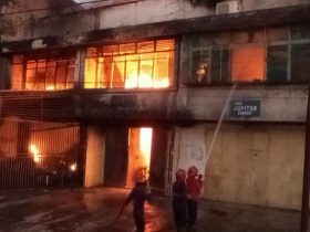 5 Ruko di Kota Lama Hangus Terbakar, Kerugian Mencapai Rp 6,3 Miliar