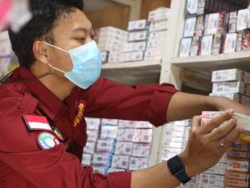 Kantor Bea Cukai Kendari dan KKP Sita Ribuan Rokok dan Minuman Ilegal