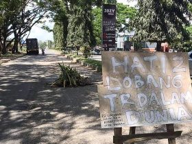 Jalan Poros Lakidende Konawe Rusak Parah, Puluhan Pengendara Alami Kecelakaan