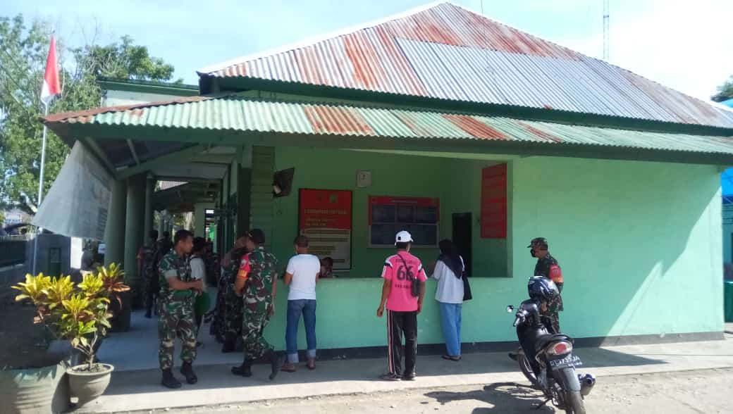 Koramil 1407/04 Unaaha Gelar Serbuan Vaksinasi tahap 1 dan 2