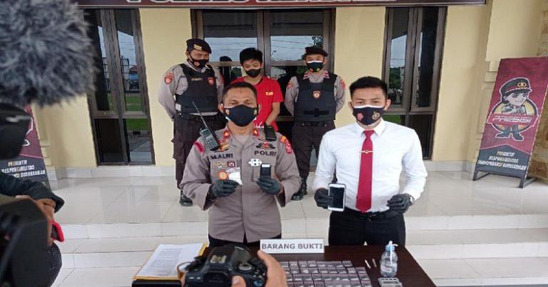 Diupah Rp 100 Ribu per gram, Pemuda di Kendari Jadi Pengedar Narkoba