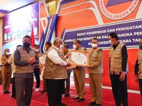 Terima Penghargaan Daerah Terbaik Tangani Covid-19, Sulkarnain : Berkat Kerja Keras Semua Pihak