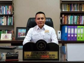 Wakil Ketua Umum (Waketum) Bidang Hukum Kamar Dagang dan Industri (Kadin) Sulawesi Tenggara (Sultra) Abdul Rahman