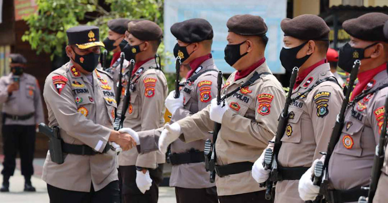 Kunker Perdana di Polres Konawe, Kapolda Sultra Tegaskan Berikan Pelayanan Terbaik ke Masyarakat